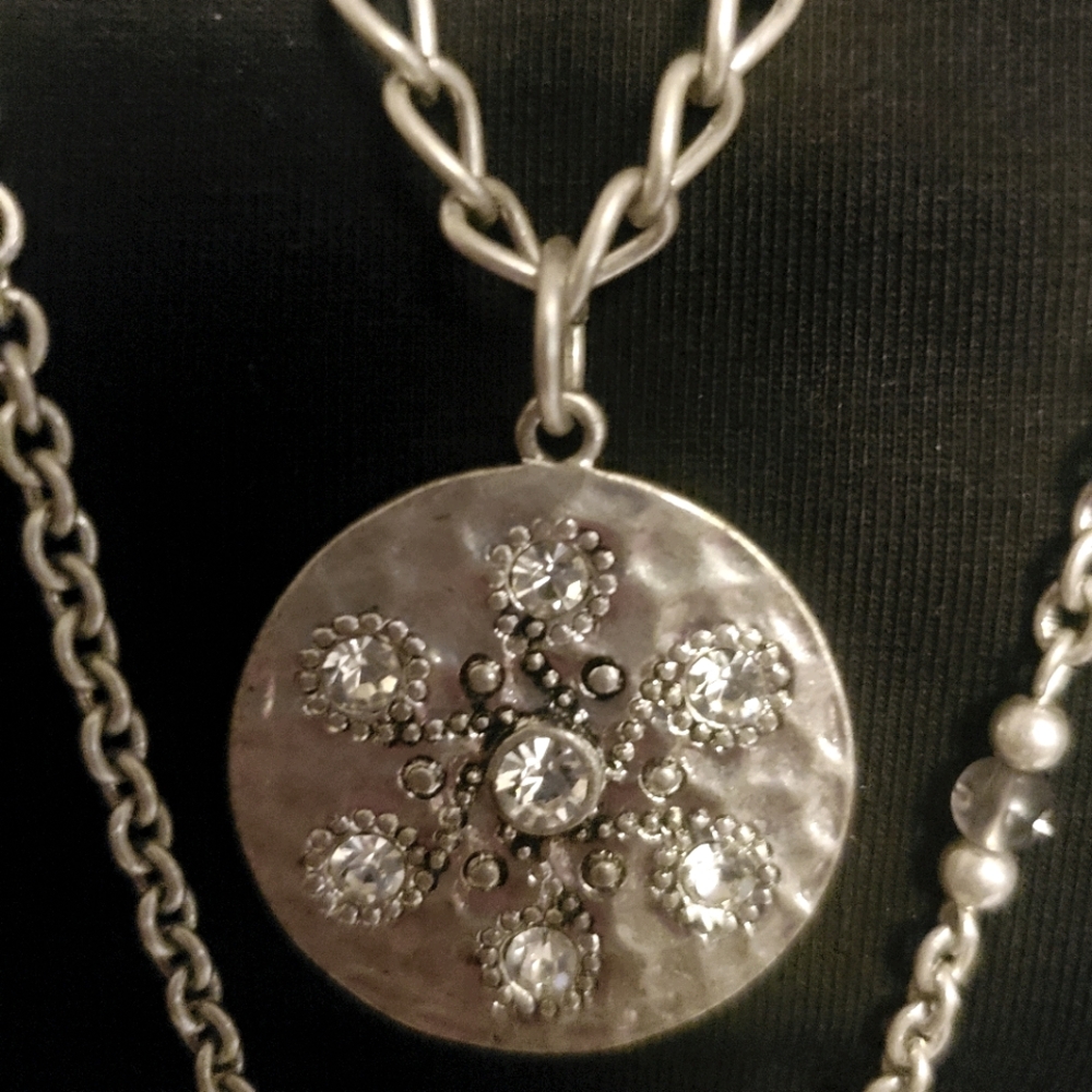 3 strand necklace. Worn together or separate